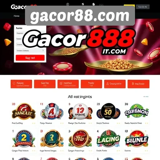 Permainan Populer yang Tersedia di Gacor88